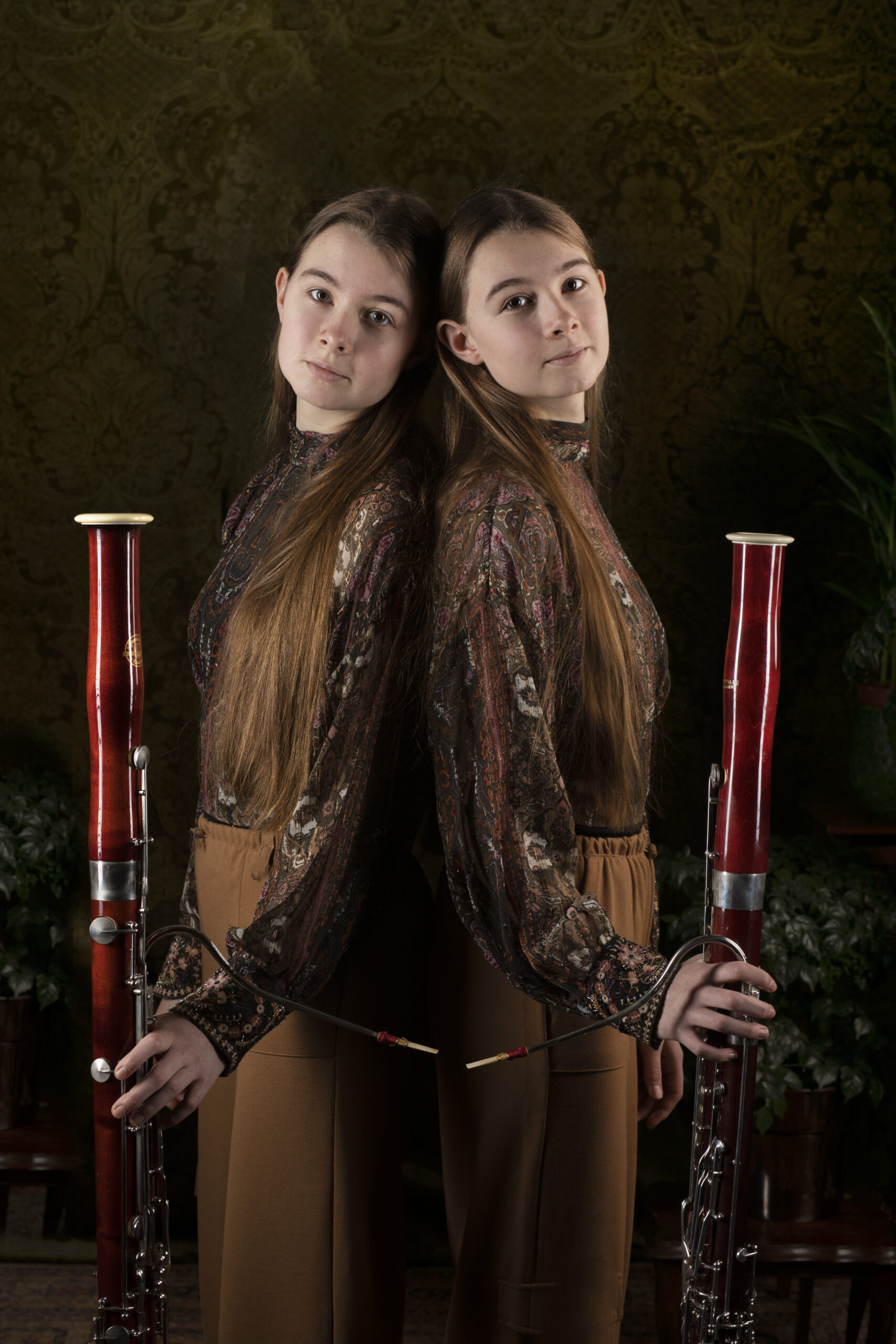 Bassoontwins/Fagottweeling Roos en Emma Vondenhoff